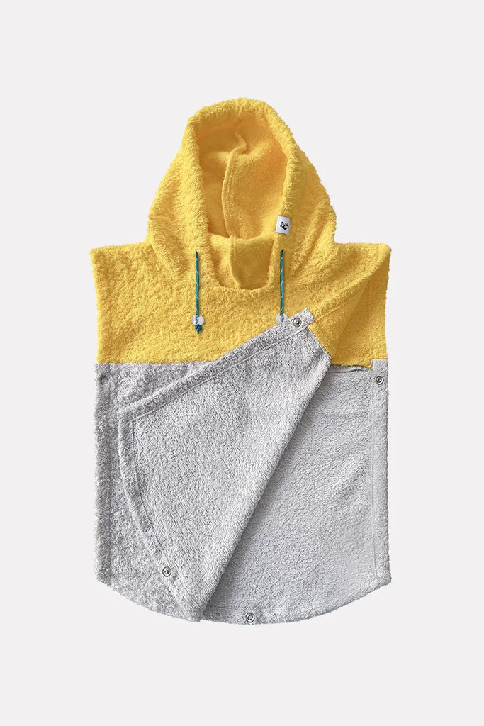 Badeponcho von Aponcho in gelb für Babies 