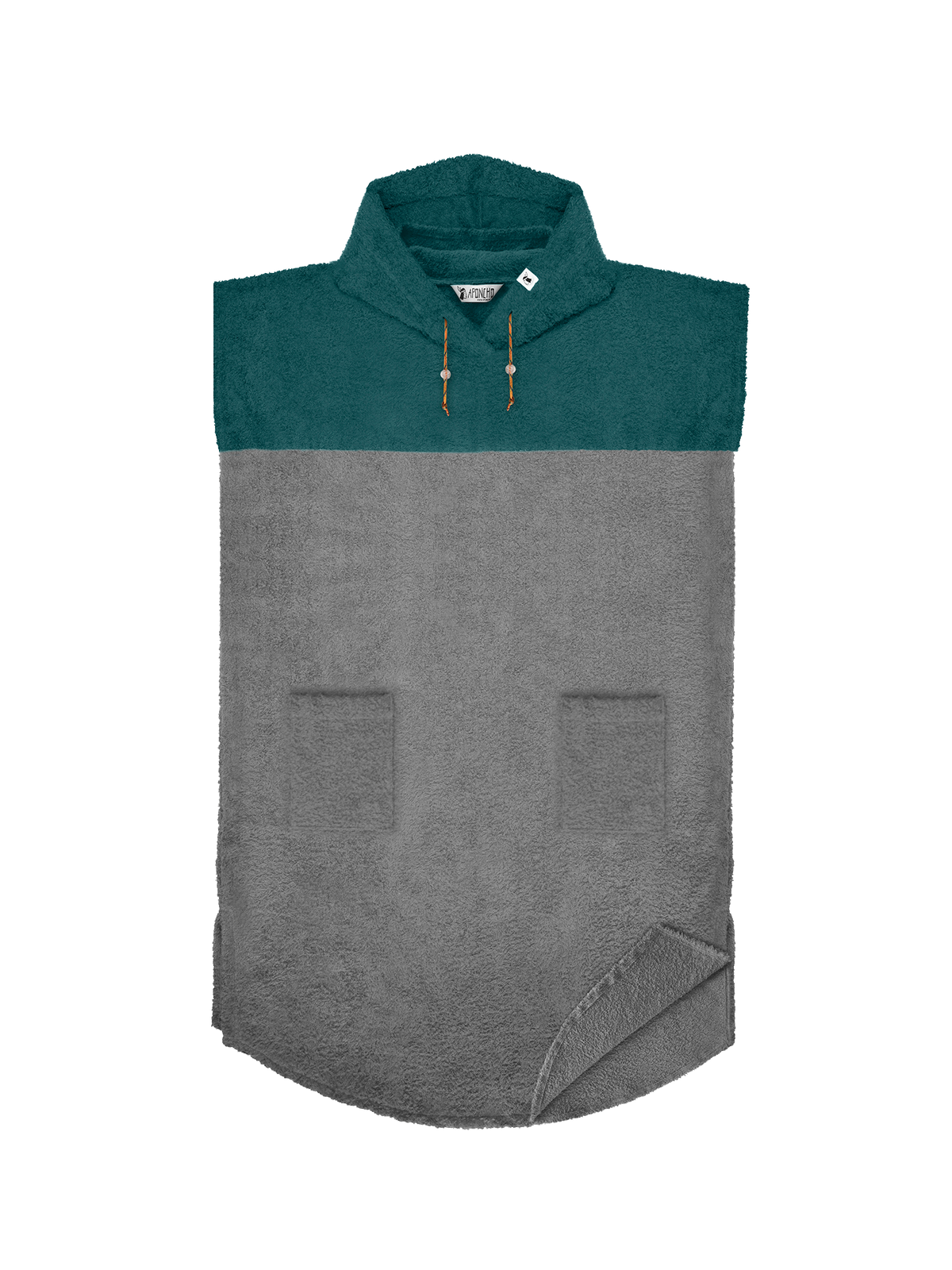 Nachhaltiger Herren Surf Poncho Tropengrün | Aponcho – Customized Beachwear